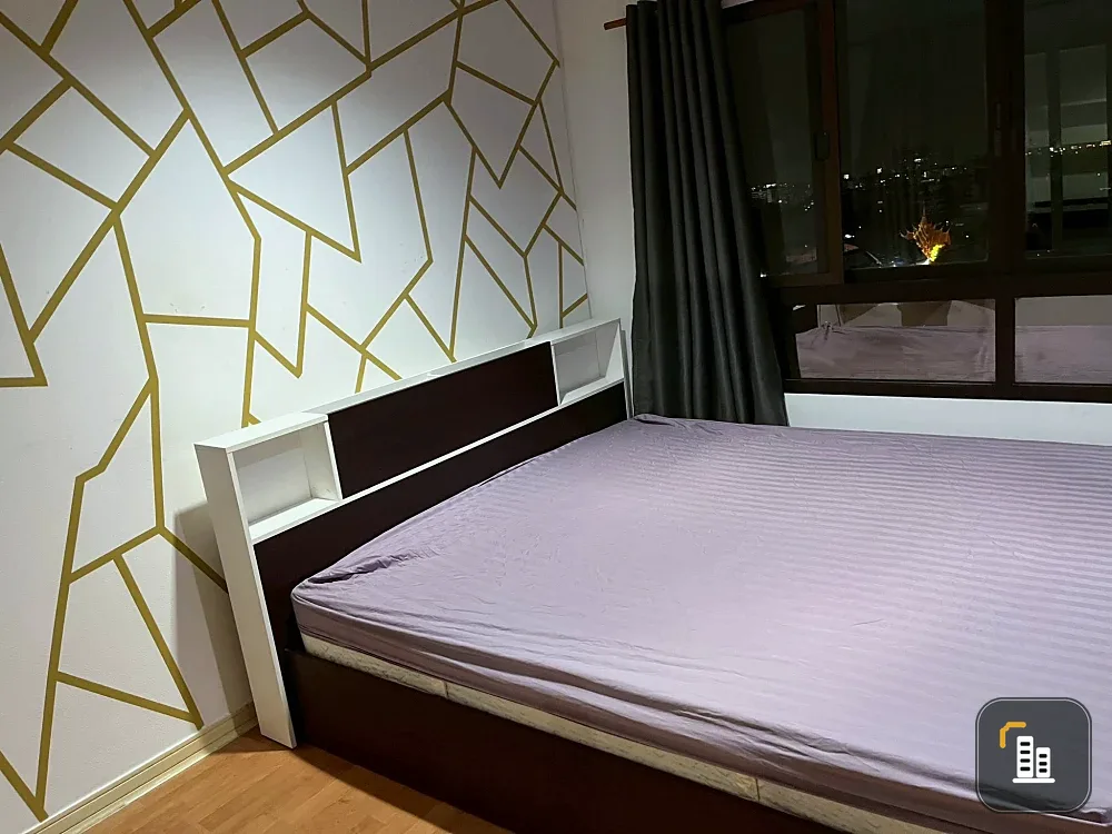 For rent Lumpini Ville Sukhumvit 77, ready to move in, complete facilities, come and book now.