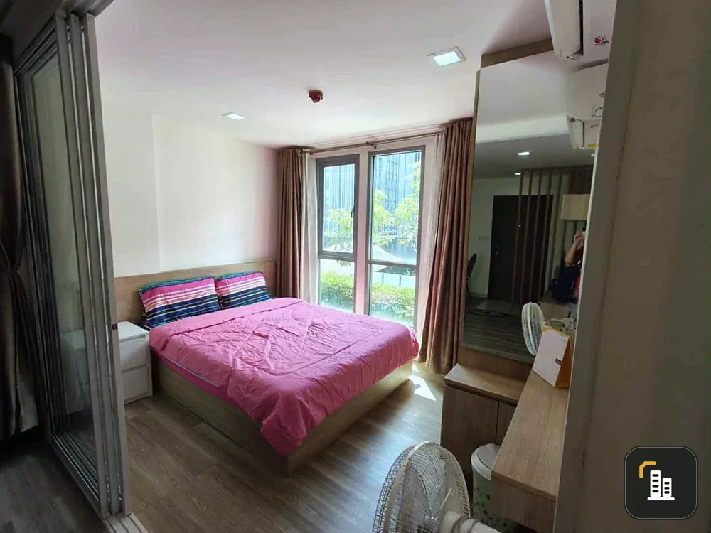 For rent!! Condo Monique Sukhumvit 64, 3rd floor, Building B, everything is complete in one place. If you don't book, you'll regret it!!