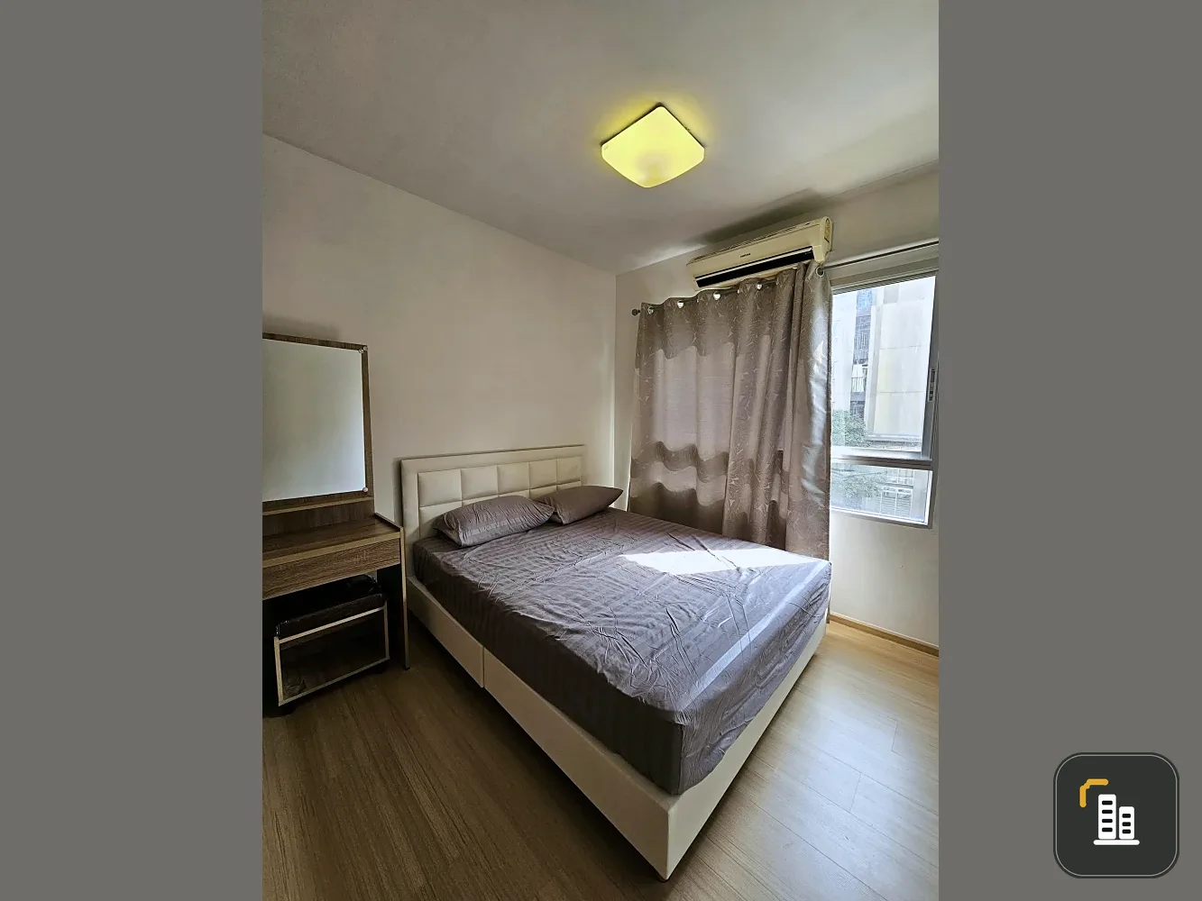 Plum Condo Samakkhi for sale, a nice room, fully furnished, just bring your bags and move in.