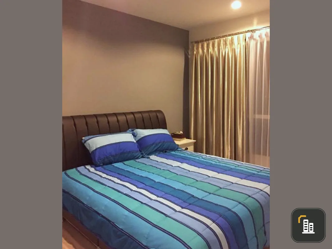 Condo for rent, The Key Wutthakat, 2 bedrooms, high floor, beautiful room, fully furnished, drag your bags, come quickly.