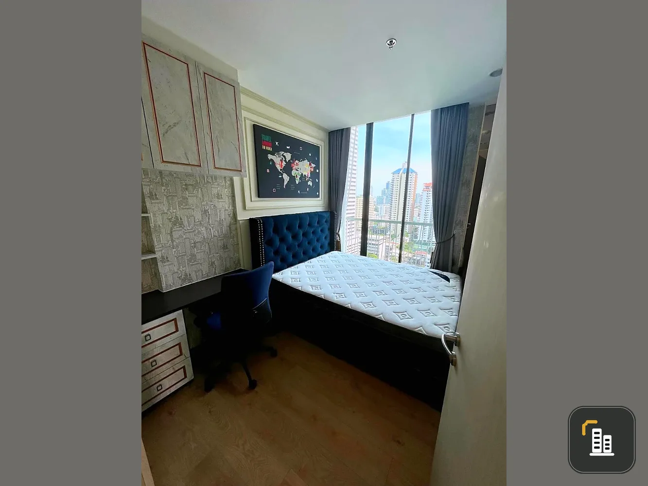 For sale/rent Noble Recole Sukhumvit 19, ready to move in, fully furnished, built-in furniture throughout the room, book now, last room++