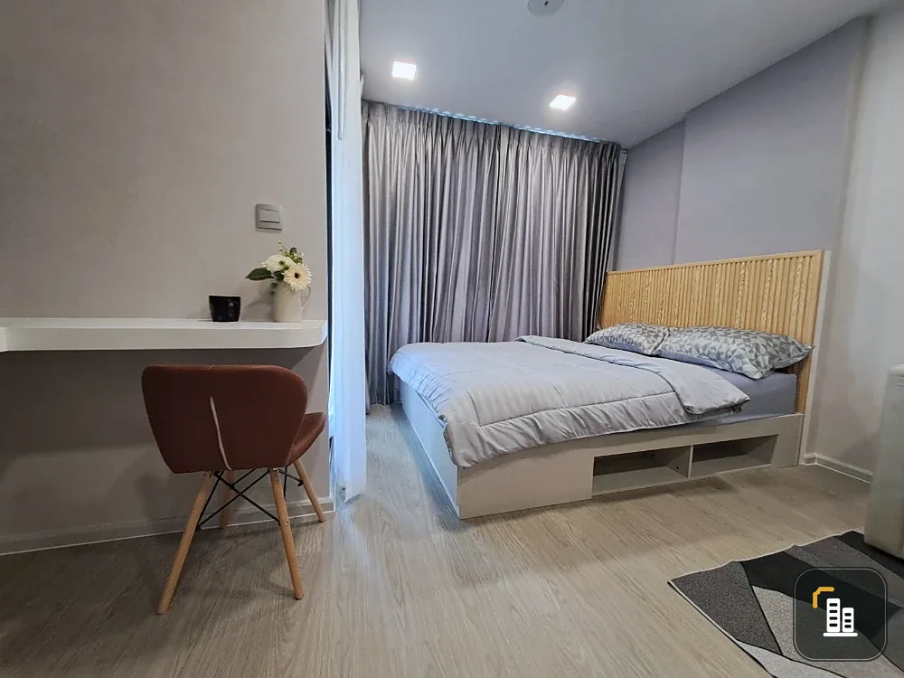 For rent: Atmoz Oasis Onnut, 6th floor, open view, fully furnished, ready to move in. Reserve now, don't wait.