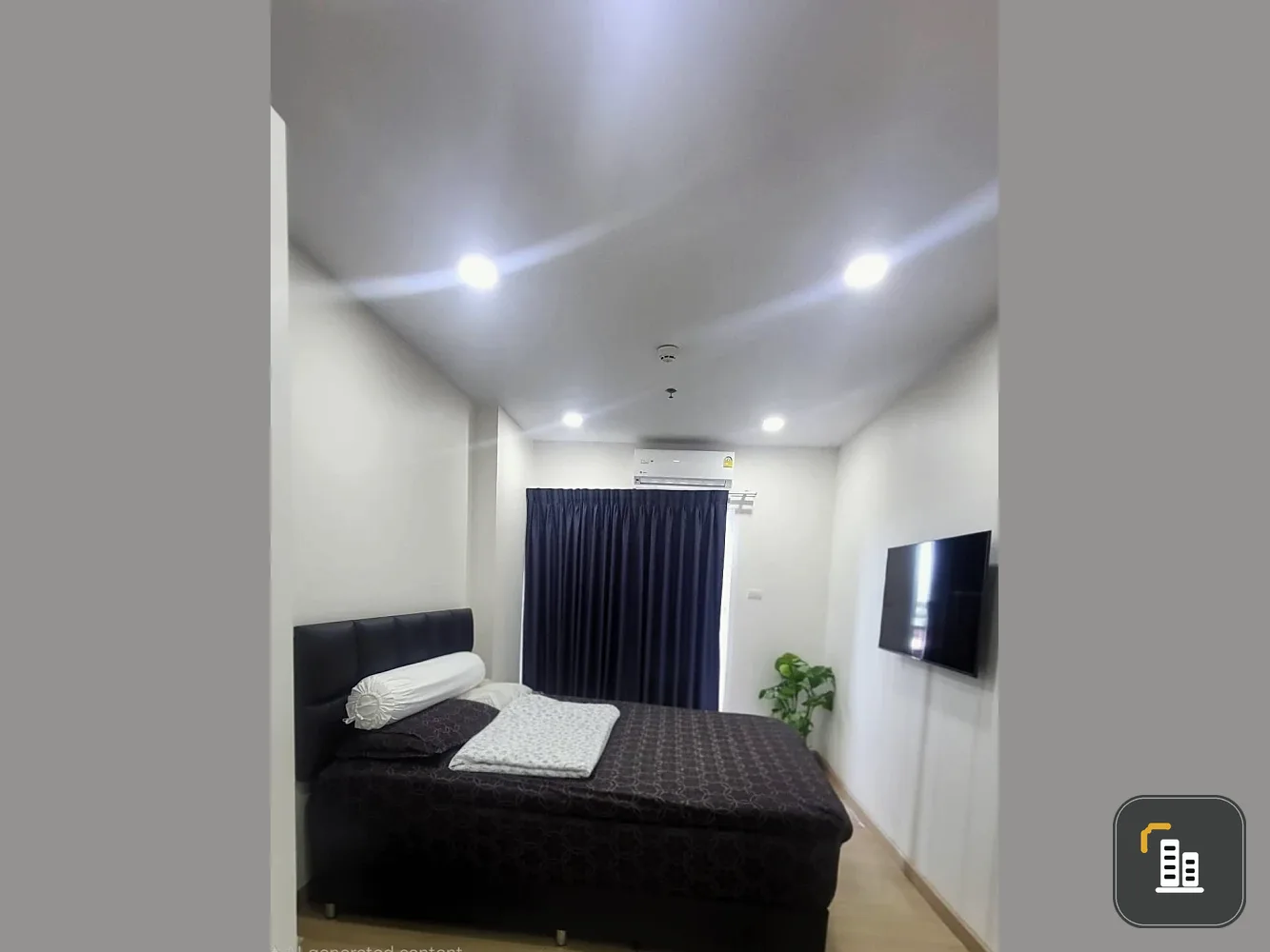 Urgent sale!! Supalai Veranda Ramkhamhaeng Condo, 7th floor, Building A, very beautiful room, ready to move in, don't miss it!!