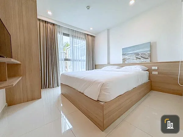 For rent City Garden Tropicana Condominium, nice room, good view, has a balcony, good like this, hurry and book now++