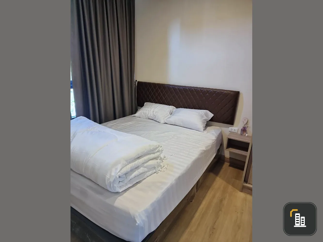 For sale: The Indeed Condo Amata, a nice room, fully furnished and equipped with electrical appliances. Hurry and book now!