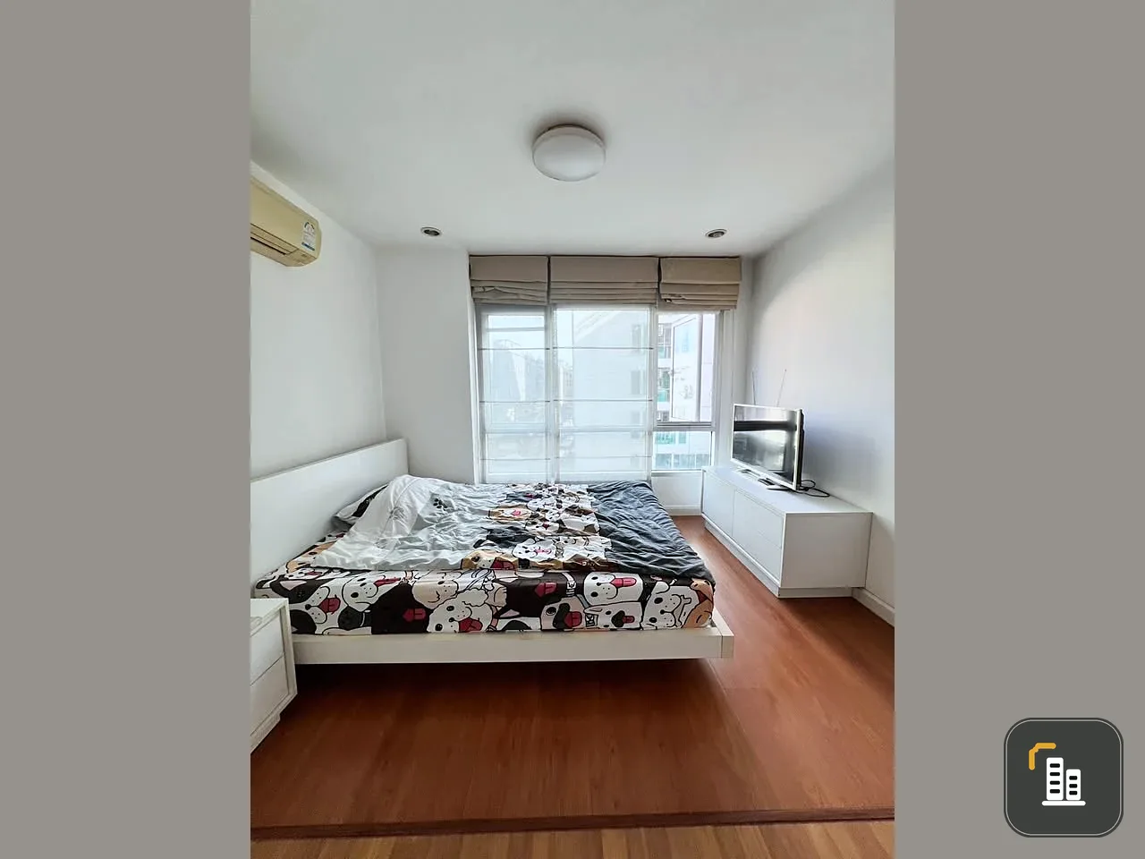 For rent: Condo One Ratchada-Ladprao, corner room, nice to live in, spacious, comfortable, good like this, hurry and reserve before it's gone++
