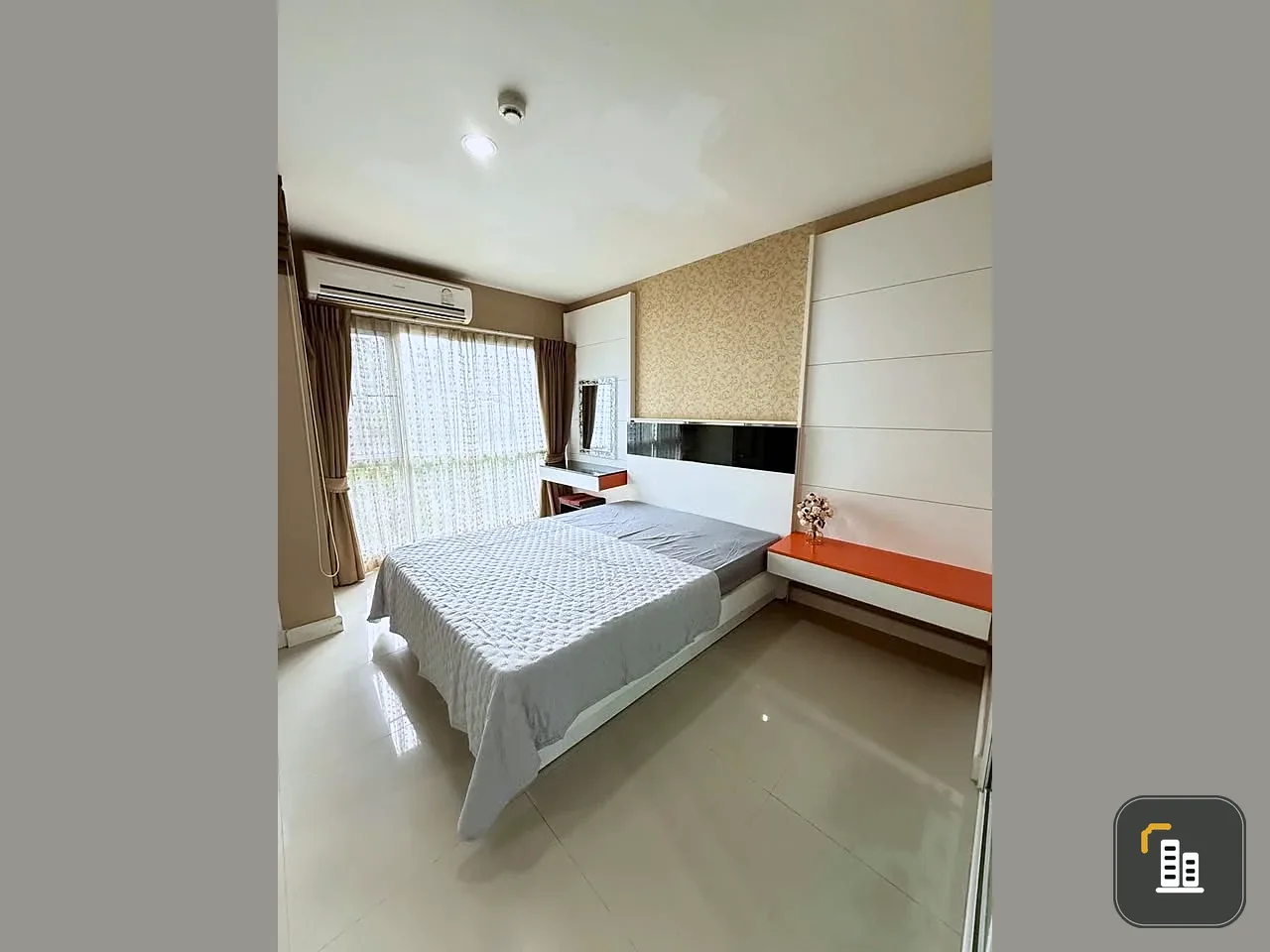 For rent Metro Park Sathorn, simple decorated room, good atmosphere, suitable for relaxation, super cheap price, hurry to reserve.