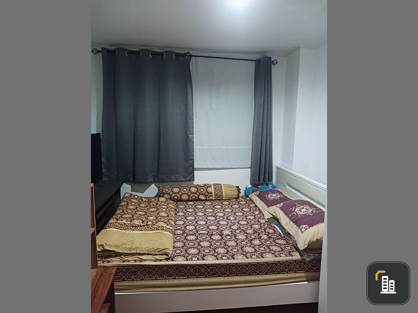 For sale: Lumpini Condo Town Ramintra – Nawamin, 20th floor, very high, with a stunning city view. You must reserve this.