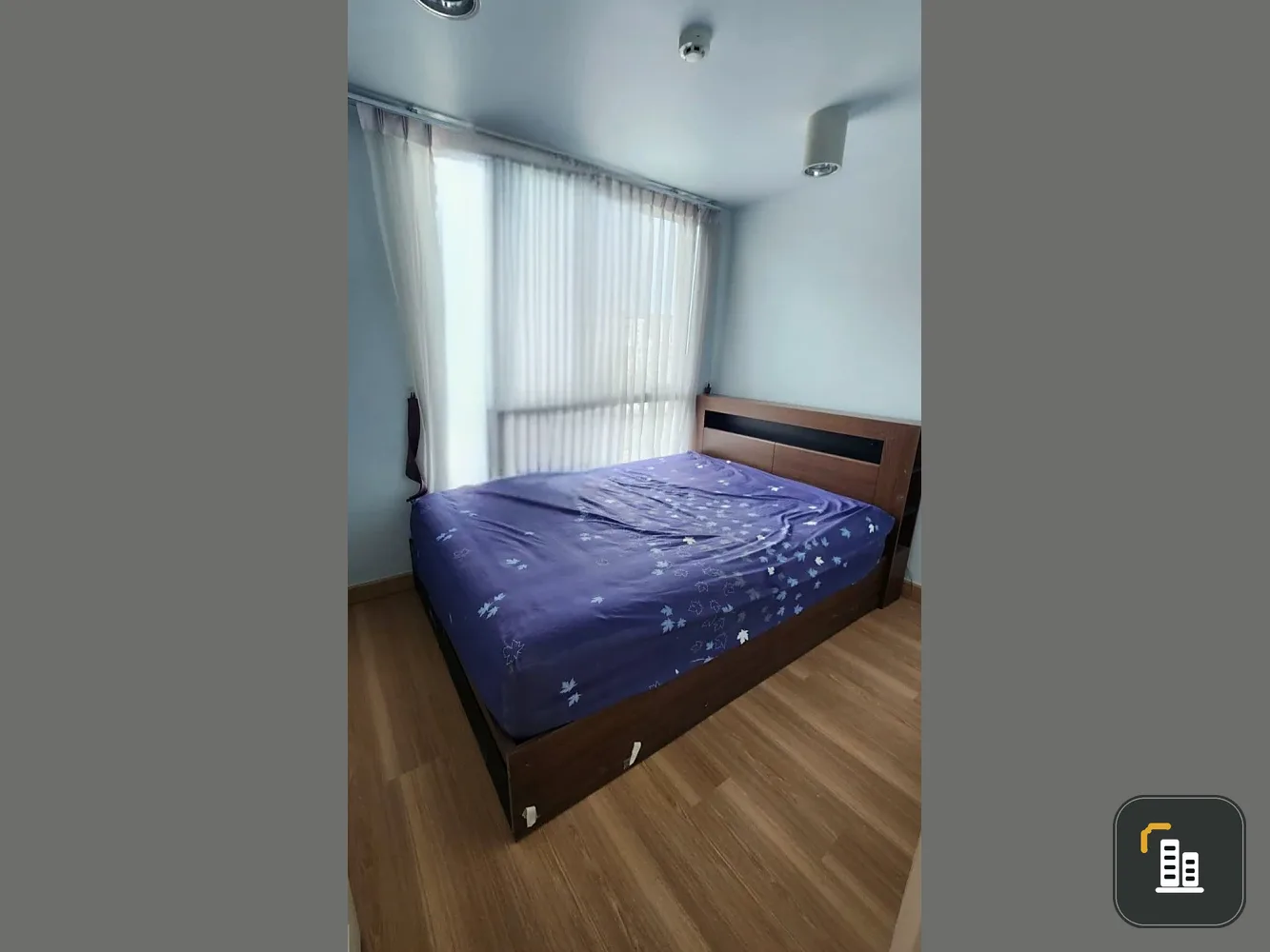 For sale, for rent, Chateau In Town Sukhumvit 64 Sky Moon, 1 bedroom + separate dressing room, 8th floor, open view, good wind, plenty of natural ligh