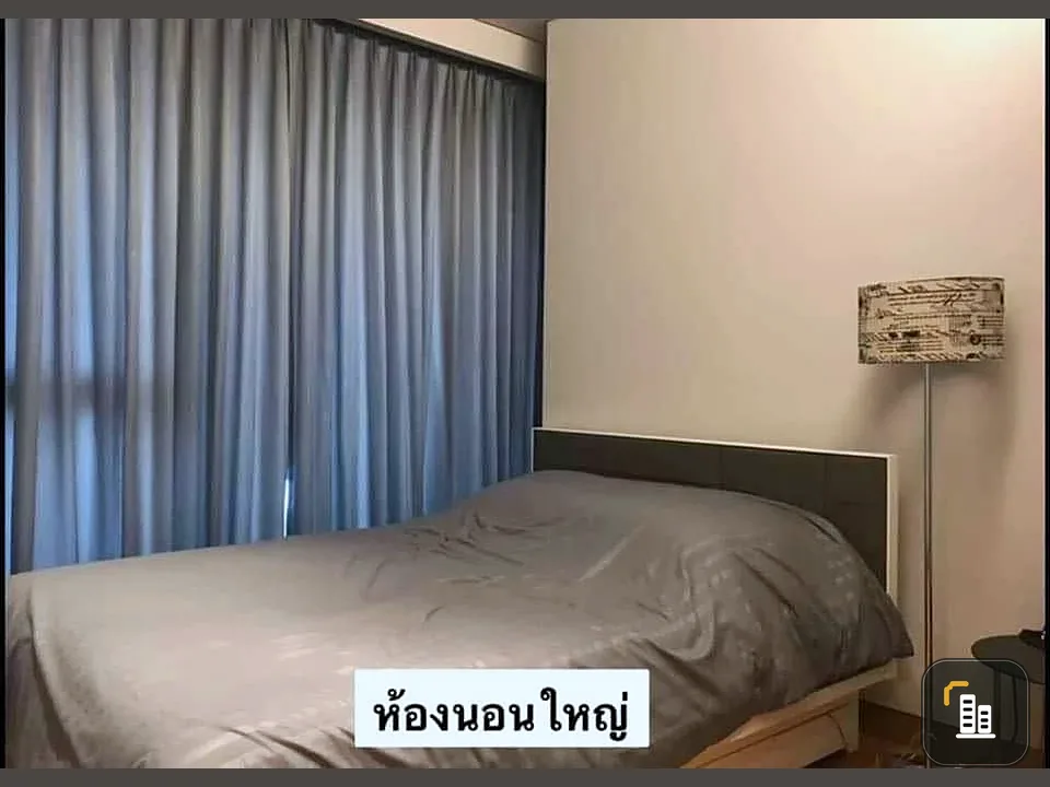 For rent: The Lumpini 24, 5th floor, not crowded, not crowded with people using the elevator, open balcony view, no buildings blocking, fully decorate