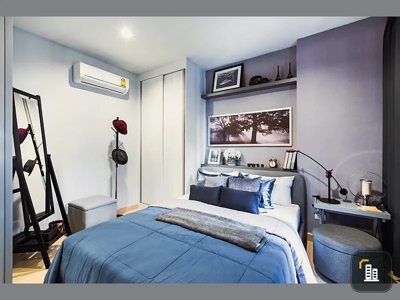 Great value for sale down payment Metro Sky Wutthakat 1 bedroom, 9th floor, size over 34 sq m. Near BTS, golden location, hurry up to reserve.