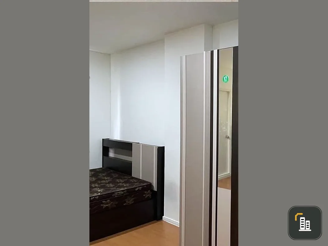 For sale: Lumpini Township Rangsit Khlong 1, studio room, Building B7, 1st floor, room in good condition, air-conditioner provided. Must reserve this