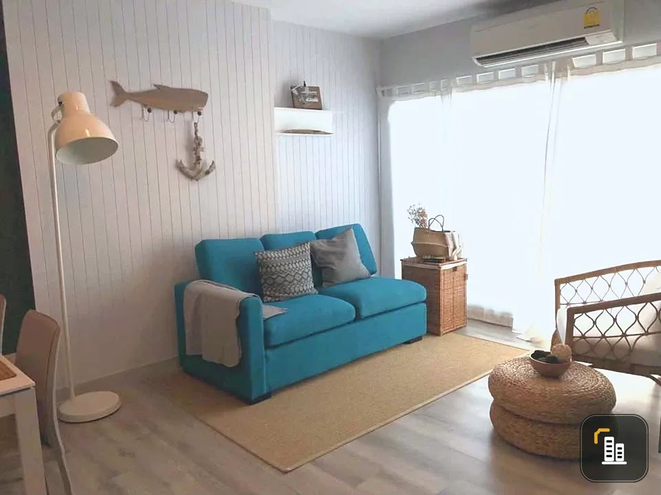 For rent: Centric Sea (Central Pattaya), beautiful view, sea view, beautifully decorated, comfortable interior space, ready to reserve now.
