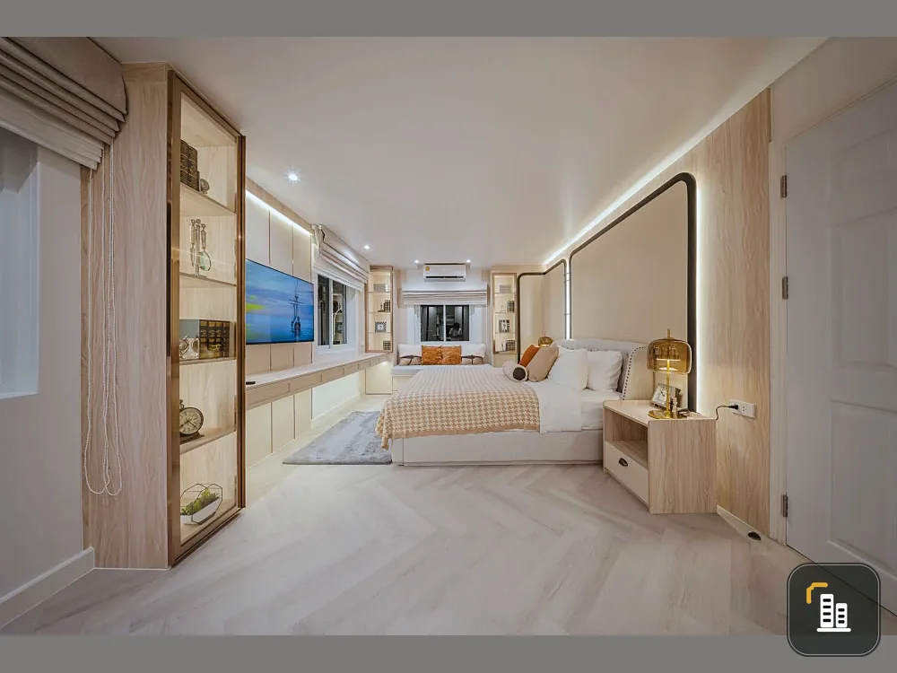 For sale: Fortune Condo Town 2, 12th floor, beautifully decorated, very magnificent, fully built-in throughout the room. If you book, you will definit