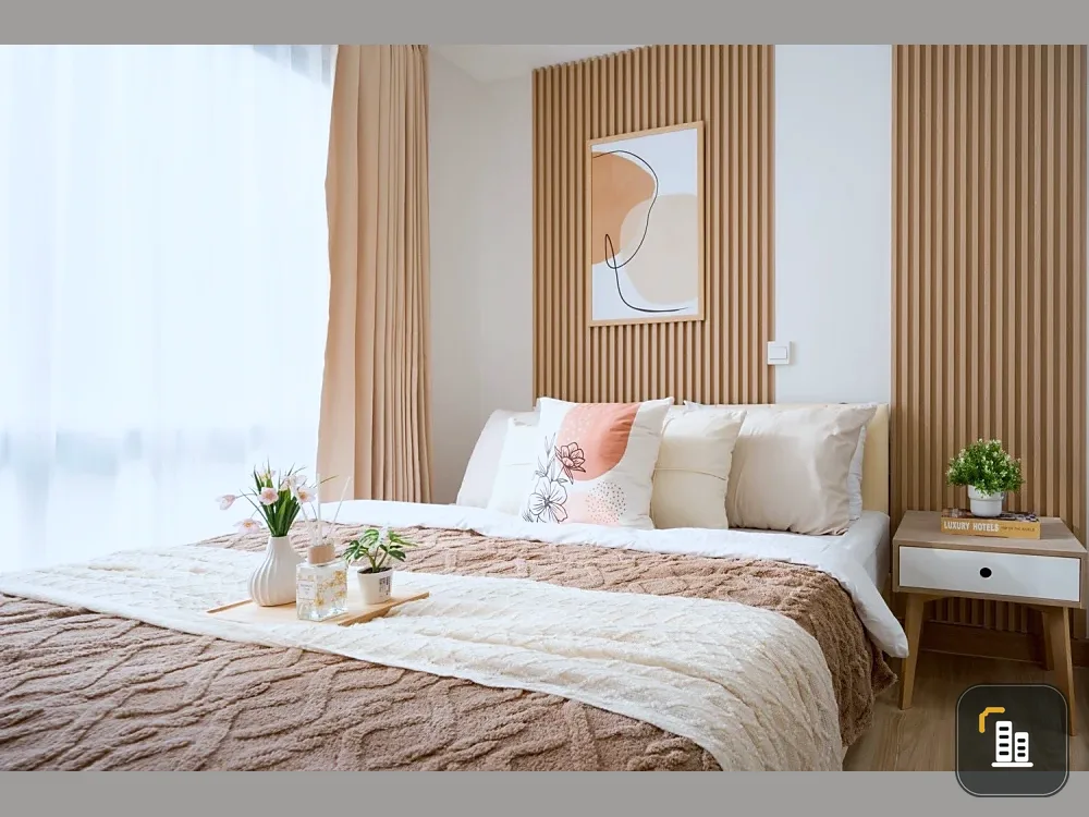 For sale: A Plus 2 Rattanathibet, beautifully decorated room, fully furnished, just bring your bags and move in.