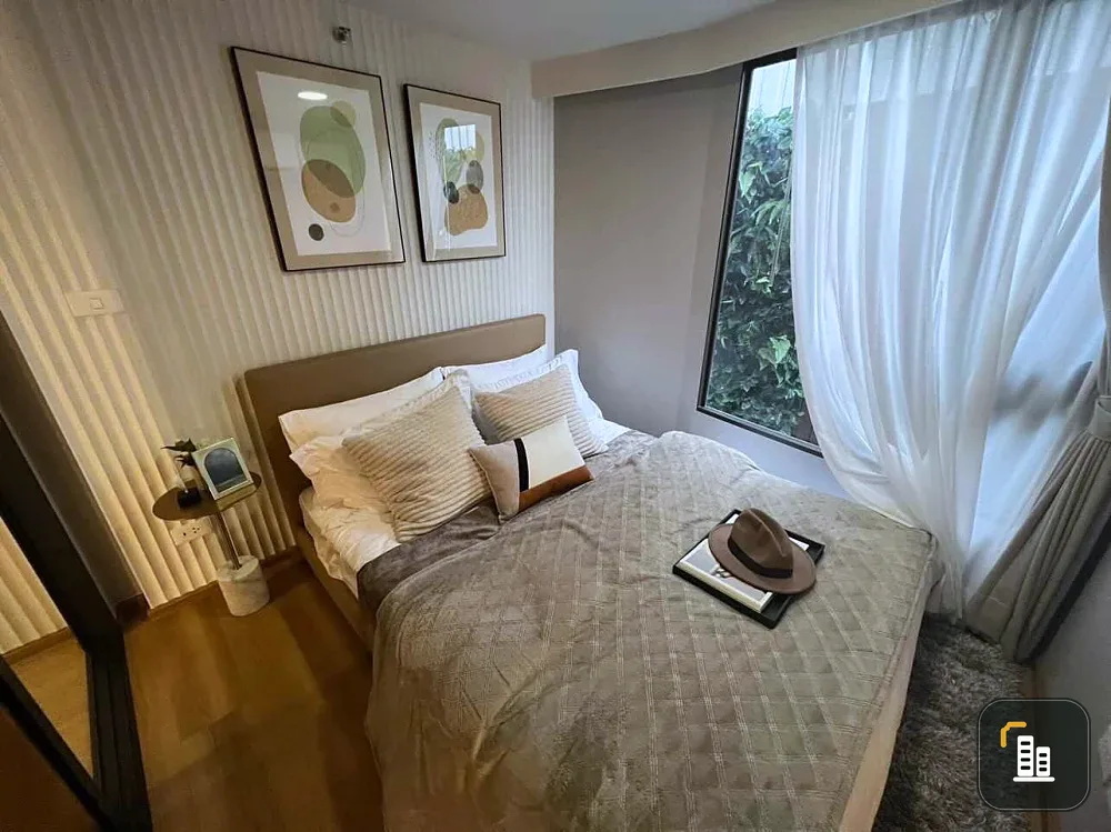 Selling down payment for Landmark at Kasetsart TSH, largest room, 2 floors, next to the Red Line BTS, great value, hurry and book now.