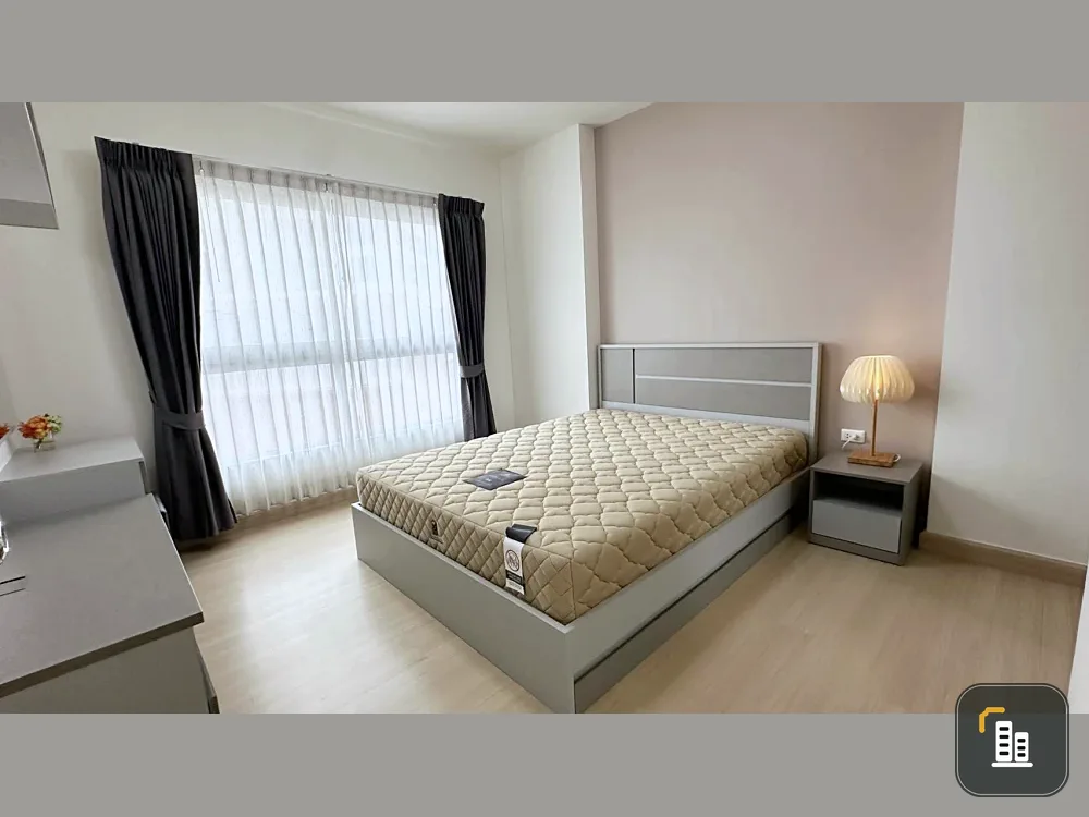 For rent Supalai Veranda Rama 9, fully furnished, well-built furniture, ready to move in, reserve now.