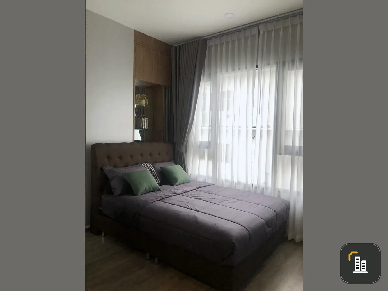 For sale, for rent, Knightsbridge Kaset Society, Building A, 2nd floor, 2 bedrooms, fully furnished, ready to move in