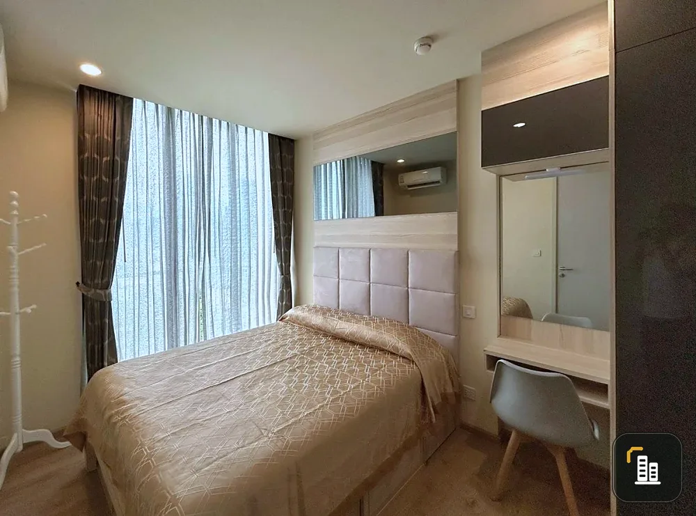 For rent: Noble Recole Sukhumvit 19, 19th floor, nice room, fully furnished, book now, don't miss out.