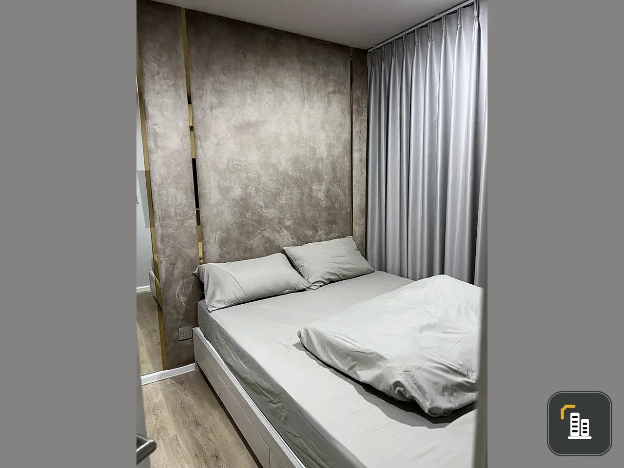 For rent: IVORY Ratchada 32 One bed plus, corner room with privacy. Everything is complete here. Hurry and book now. Don't miss out.