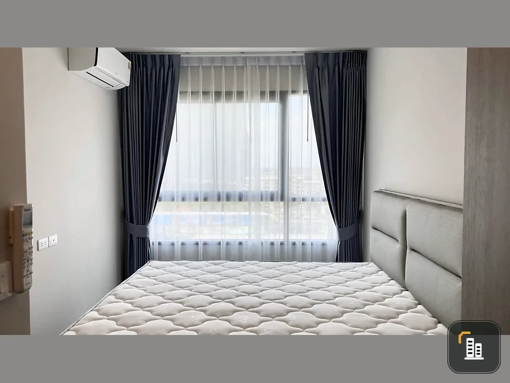 For rent: Ideo Ramkhamhaeng - Lam Sali Station, a nice room, fully furnished, book now.