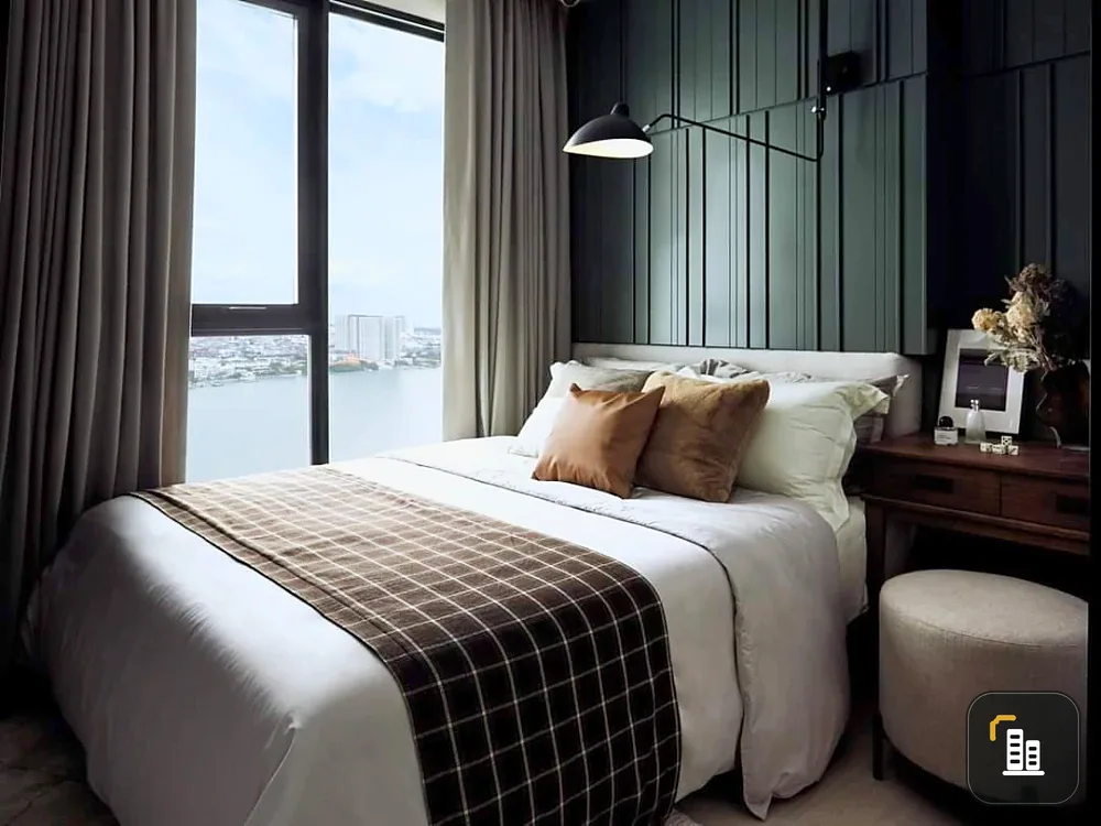 Selling down payment NUE RIVEREST Ratburana, 20th floor, corner room, good project, worth living, reserve now