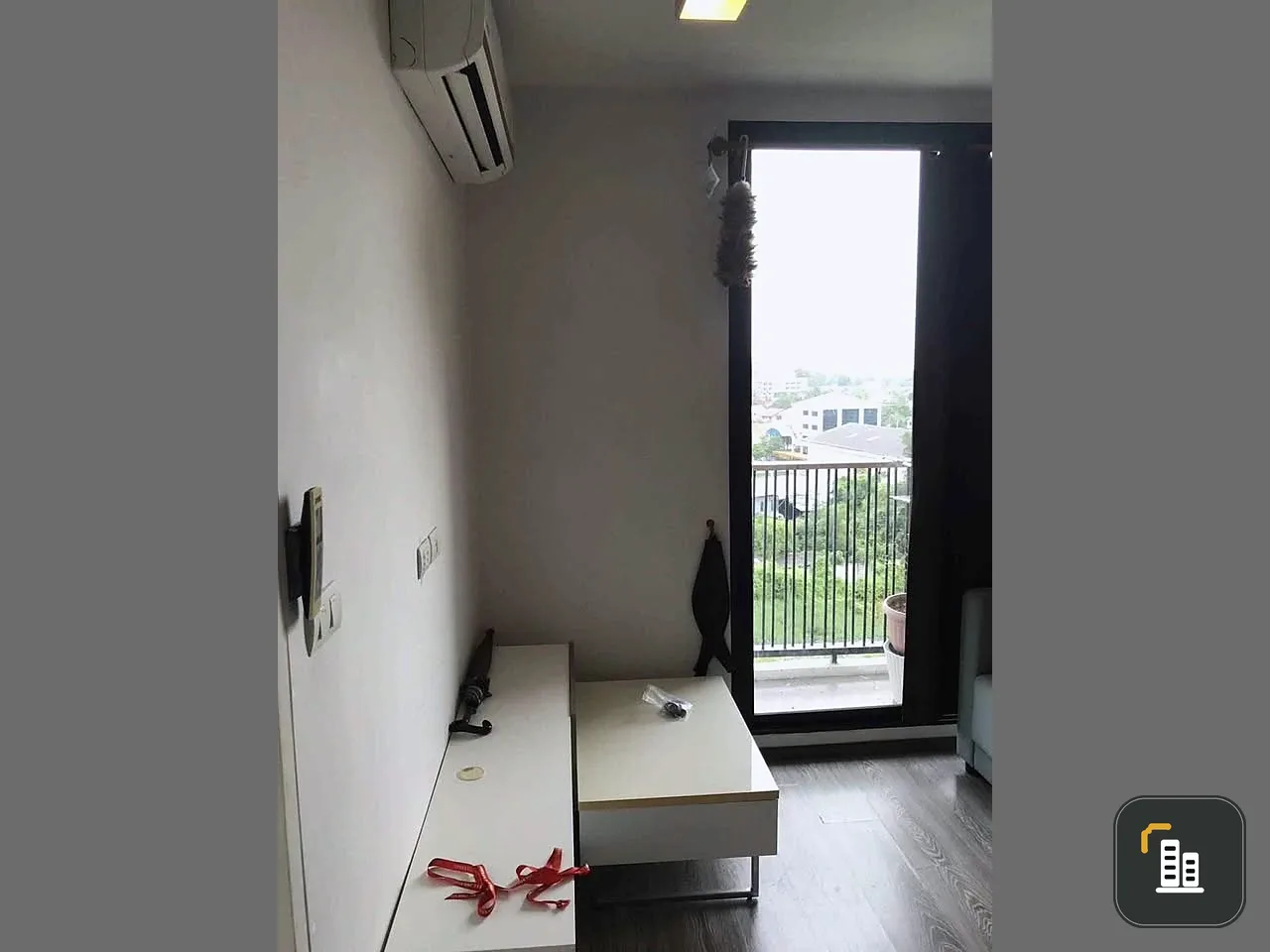 For sale: Zelle Ratchadaphisek, 8th floor, Building 3, beautiful view, quiet, very suitable for relaxation. Hurry and book now.