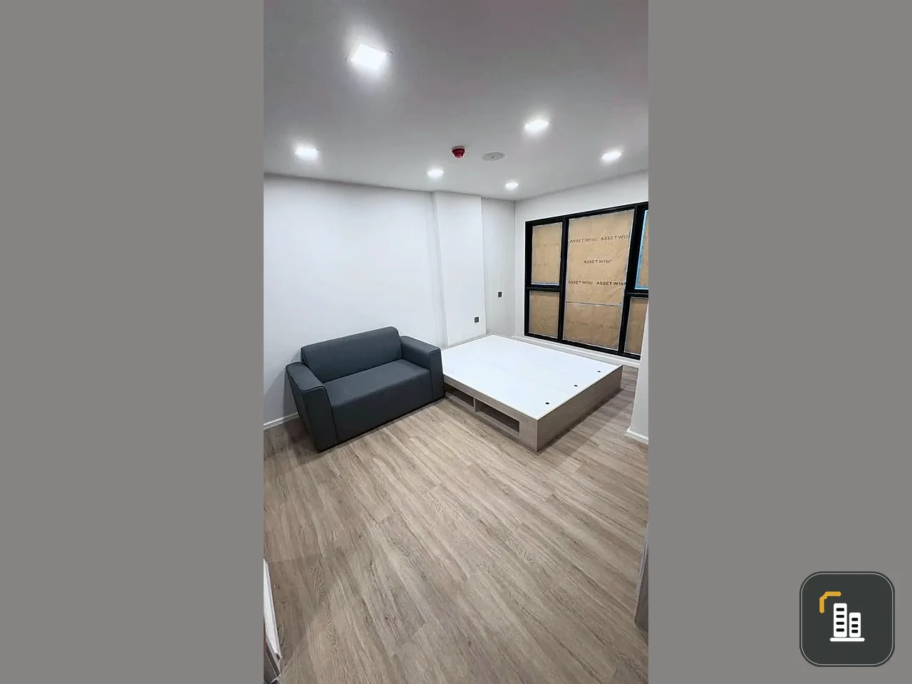 For sale: Atmoz Flow Minburi, wide front room, private corner room, perfect for relaxation. Must book.