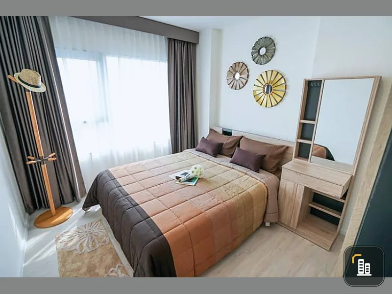 For rent Aspire Sathorn Thapra, 1 bedroom, very elegantly decorated room, full furniture, close to BTS, cute price, hurry to reserve