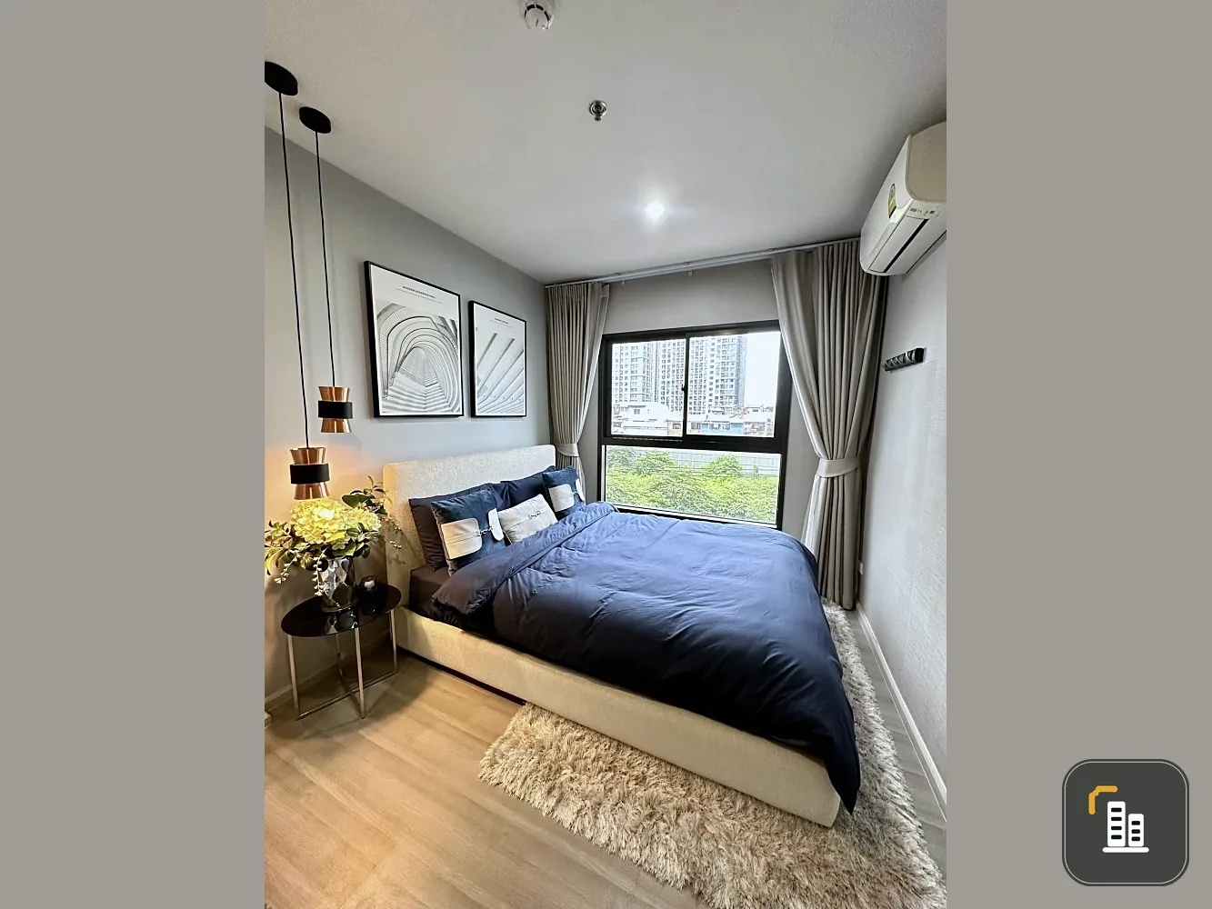 For sale: The Parkland Charan–Pinklao, 1 bedroom, 1 bathroom, stunningly decorated, fully furnished, book now.