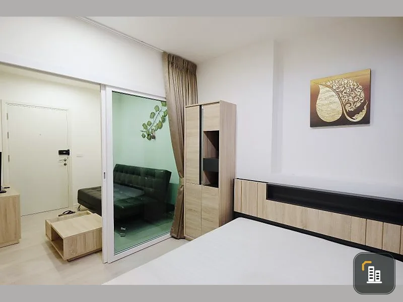 Hurry up, Aspire Sathorn-Thapra, condo for rent, furnished room, ready to move in, white tone, fully furnished, affordable price.