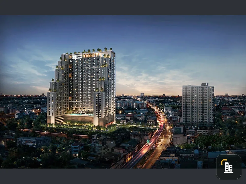 Selling down payment The Livin Ramkhamhaeng 17th floor, beautiful view, good project, book now, don't miss it.