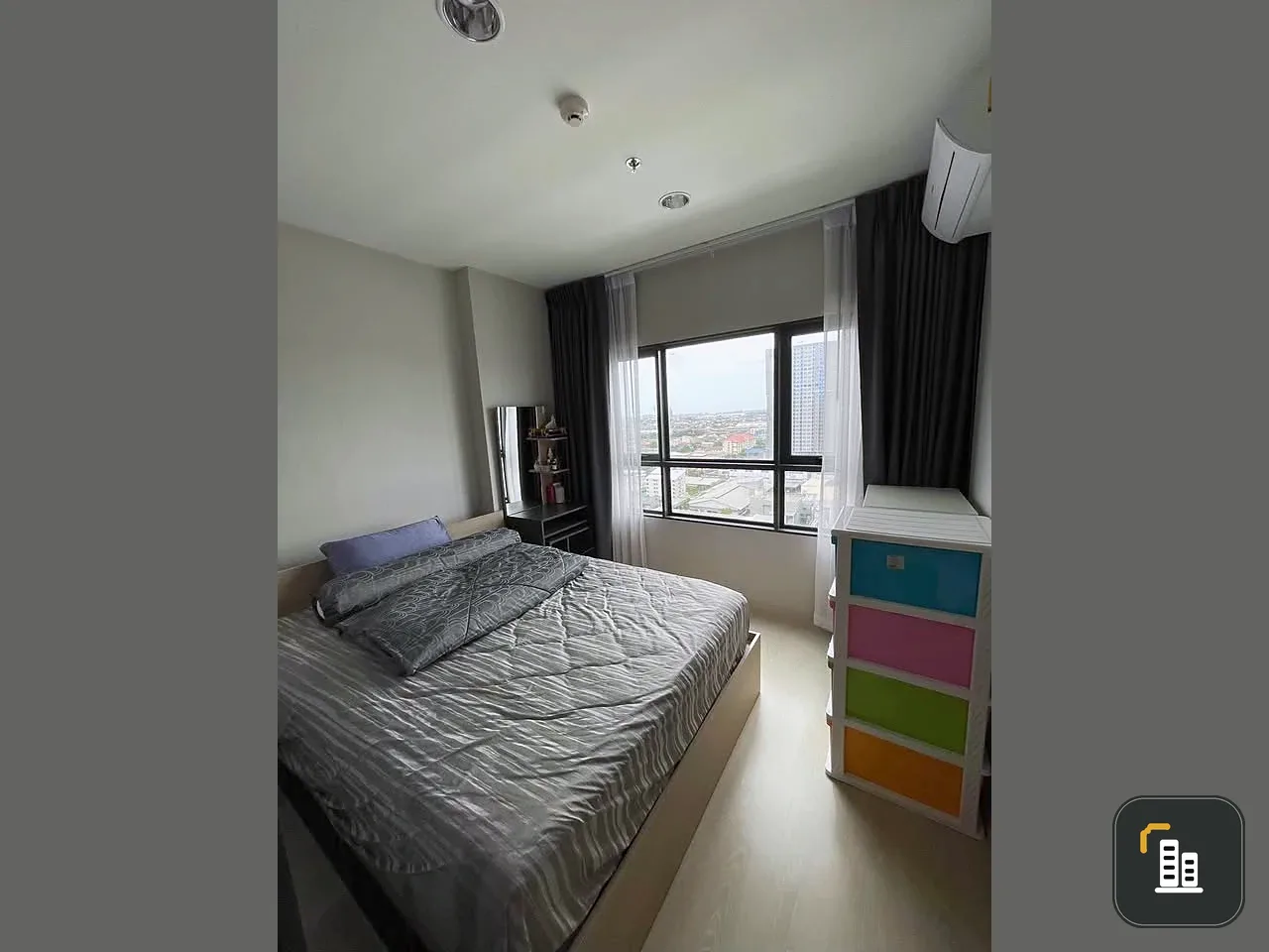 For sale IDEO Sukhumvit 115 1 bedroom 1 bathroom, fully furnished and equipped, book now.