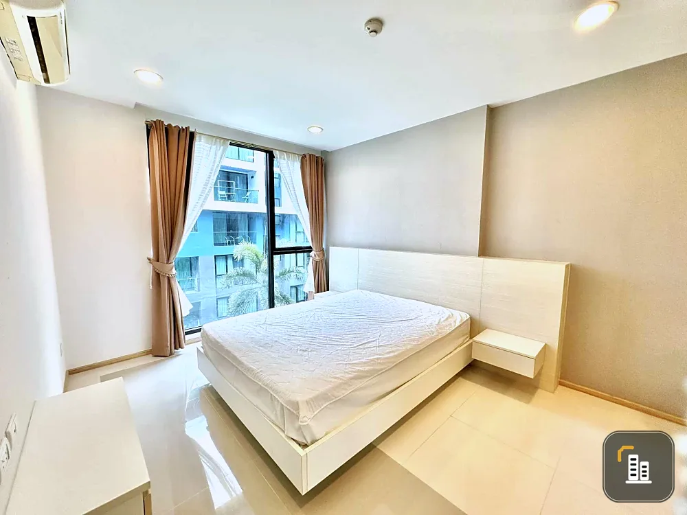 For rent Acqua Jomtien Pattaya, a nice room, fully furnished, complete with amenities. If you don't book, you'll miss out+++