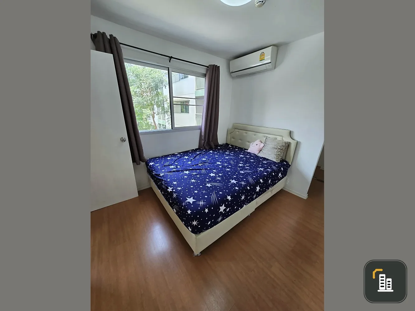 For rent: Lumpini Mixx Thepharak-Srinakarin, 2 bedrooms, 2nd floor, fully furnished, nice to live in, reserve now, urgently.