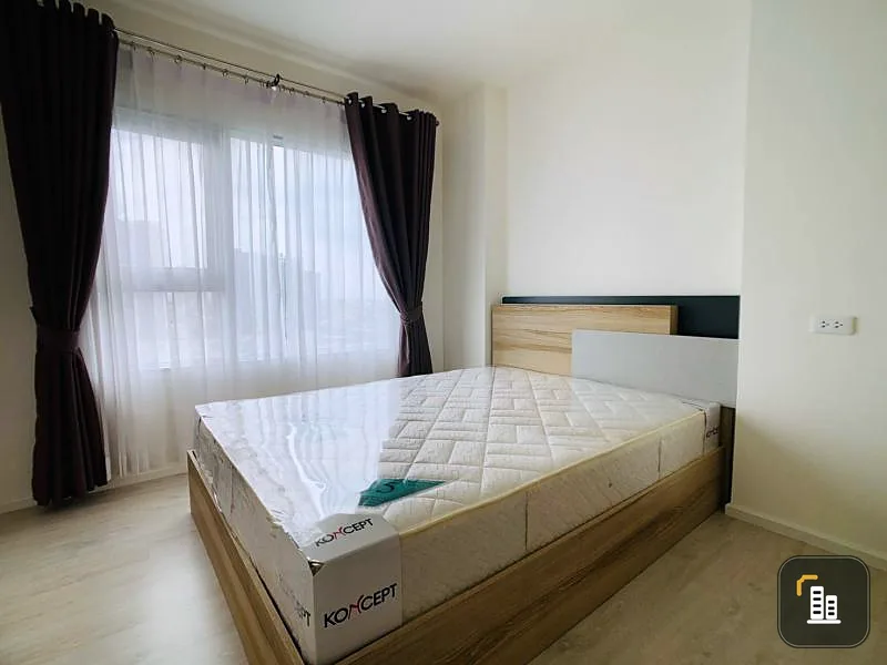 For sale Condo Aspire Sathorn Tha Phra, 1 bedroom, 15th floor, golden location, clear view, great atmosphere, book now.