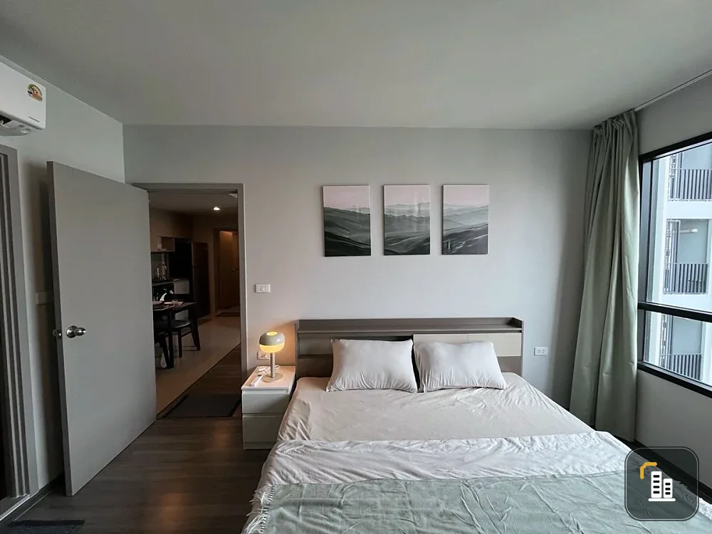 For rent: Ideo Ramkhamhaeng - Lam Sali Station, 2 bedrooms, fully furnished, nice to live in, book now, urgently.