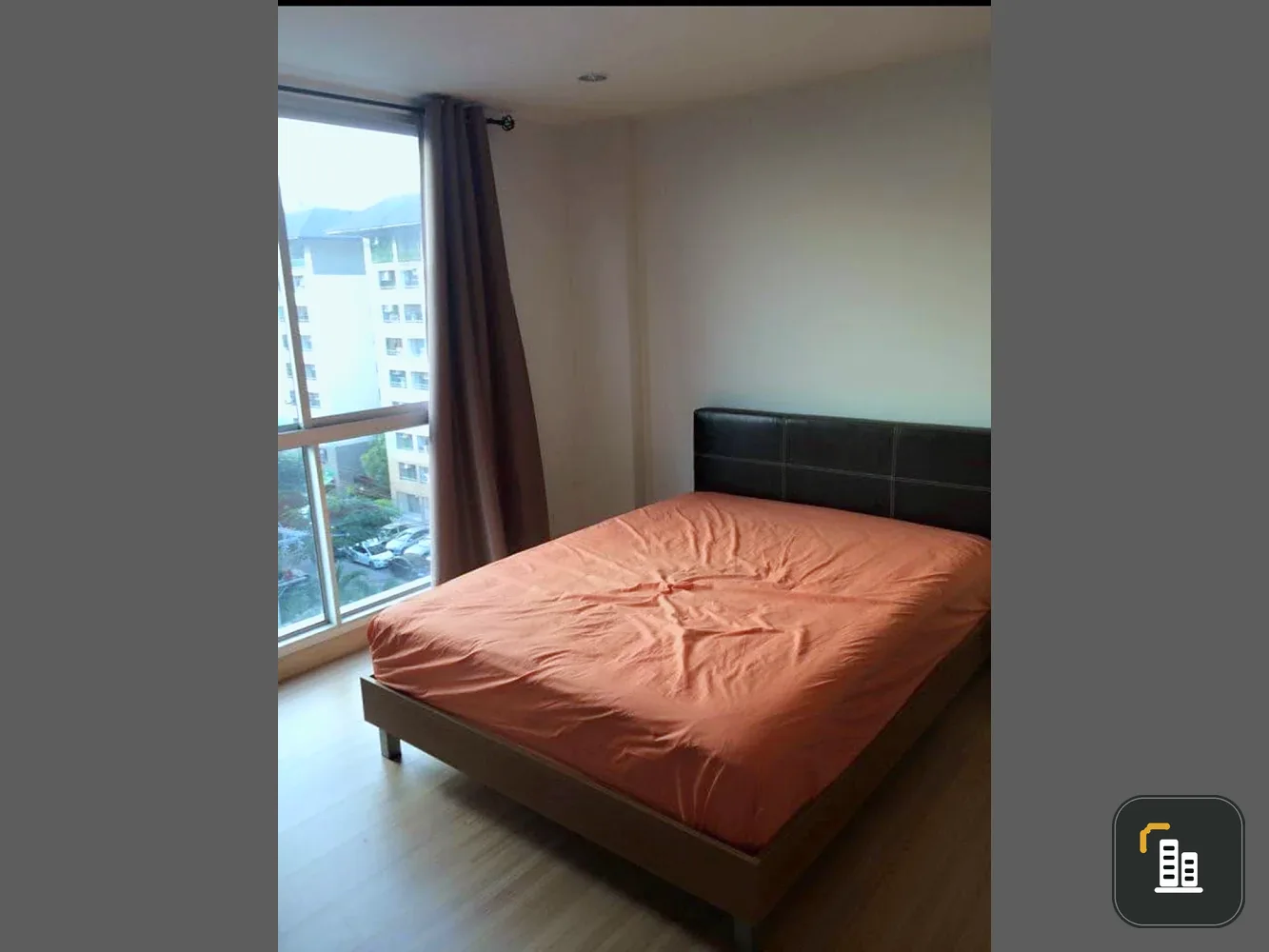 For sale: The Niche Citi Ladprao 130, studio room, 7th floor, outside view, fully furnished, first come first served.
