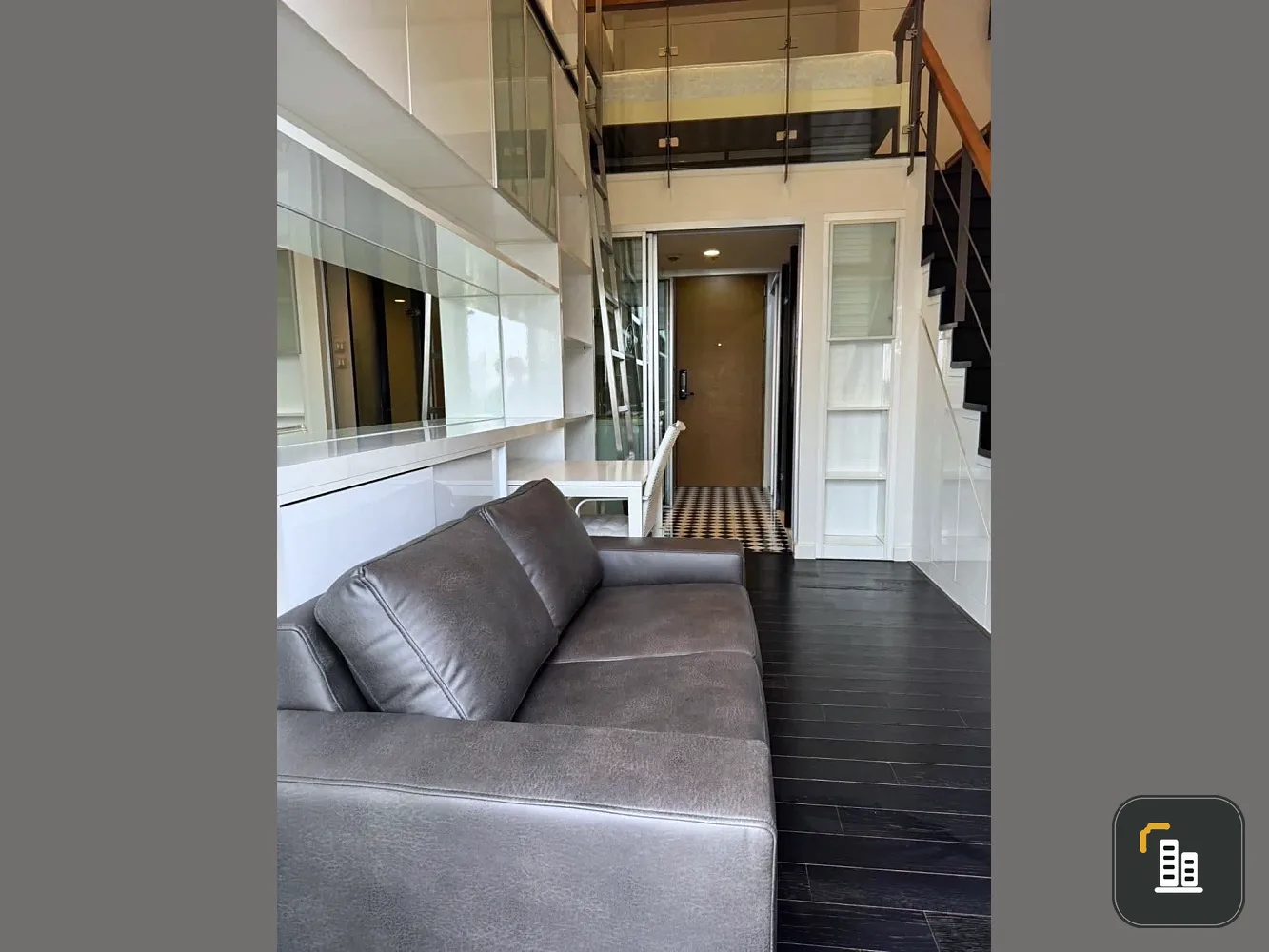For rent!! Condo Ideo Morph 38, 6th floor, Building A, beautiful room, fully furnished, ready to move in, don't miss it!!