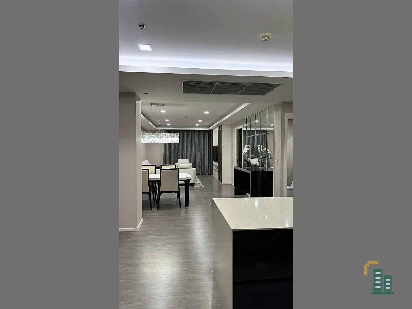 For rent: Nusasiri grand, well decorated, simple, luxurious, and very expensive. Plenty of usable space. Book now before you miss out.