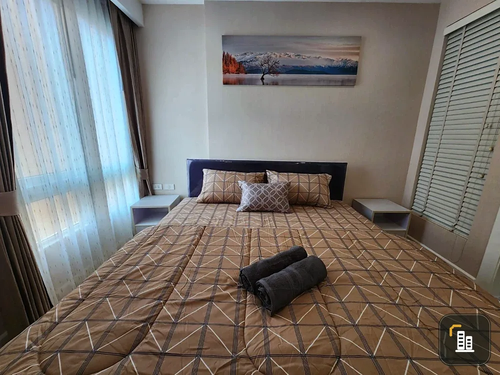 For sale, for rent Seven Seas Condo Resort Jomtien, decorated in a theme, comes with complete furniture, reserve now.