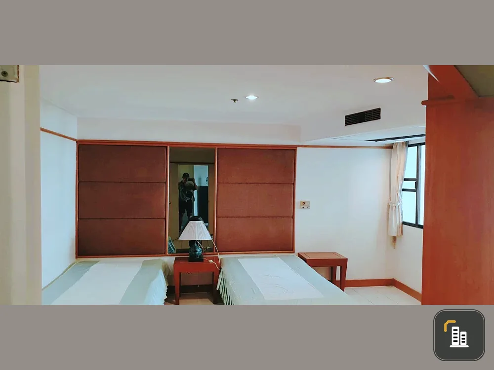 For sale Jomtien Beach Paradise (Jomtien) 2nd floor, balcony view, swimming pool, with built-in furniture, must arrange.