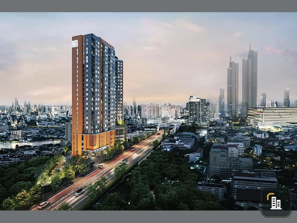 Selling down payment, Flo by Sansiri, 17th floor, corner room, interested in owning, hurry up and reserve now!