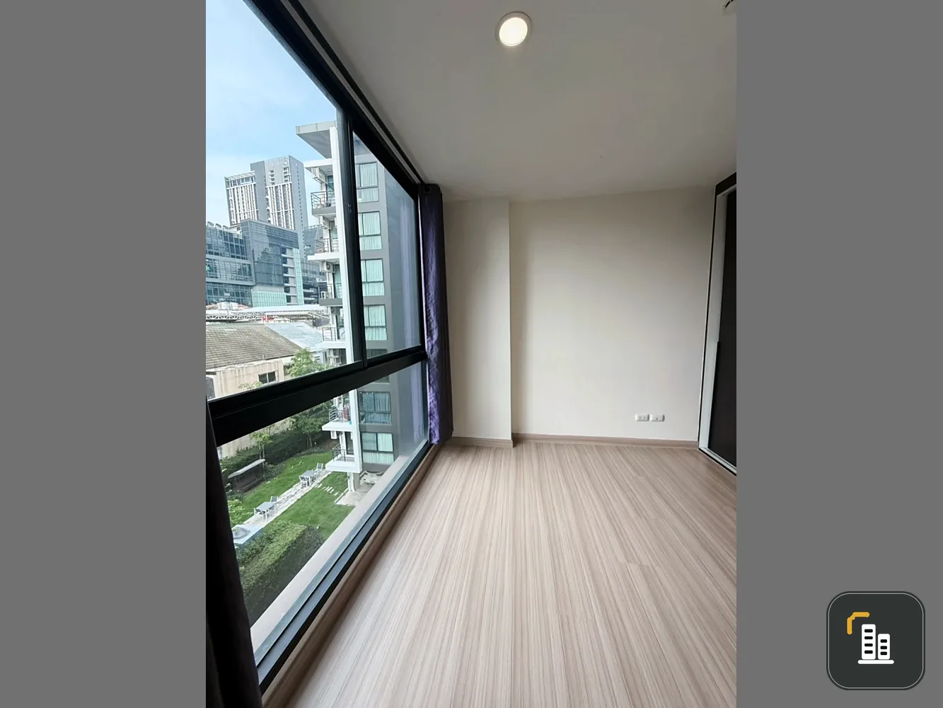 Condo for sale: Chateau In Town Sukhumvit 64/1, empty room, separate kitchen, 5th floor, airy, spacious, comfortable, reserve now.