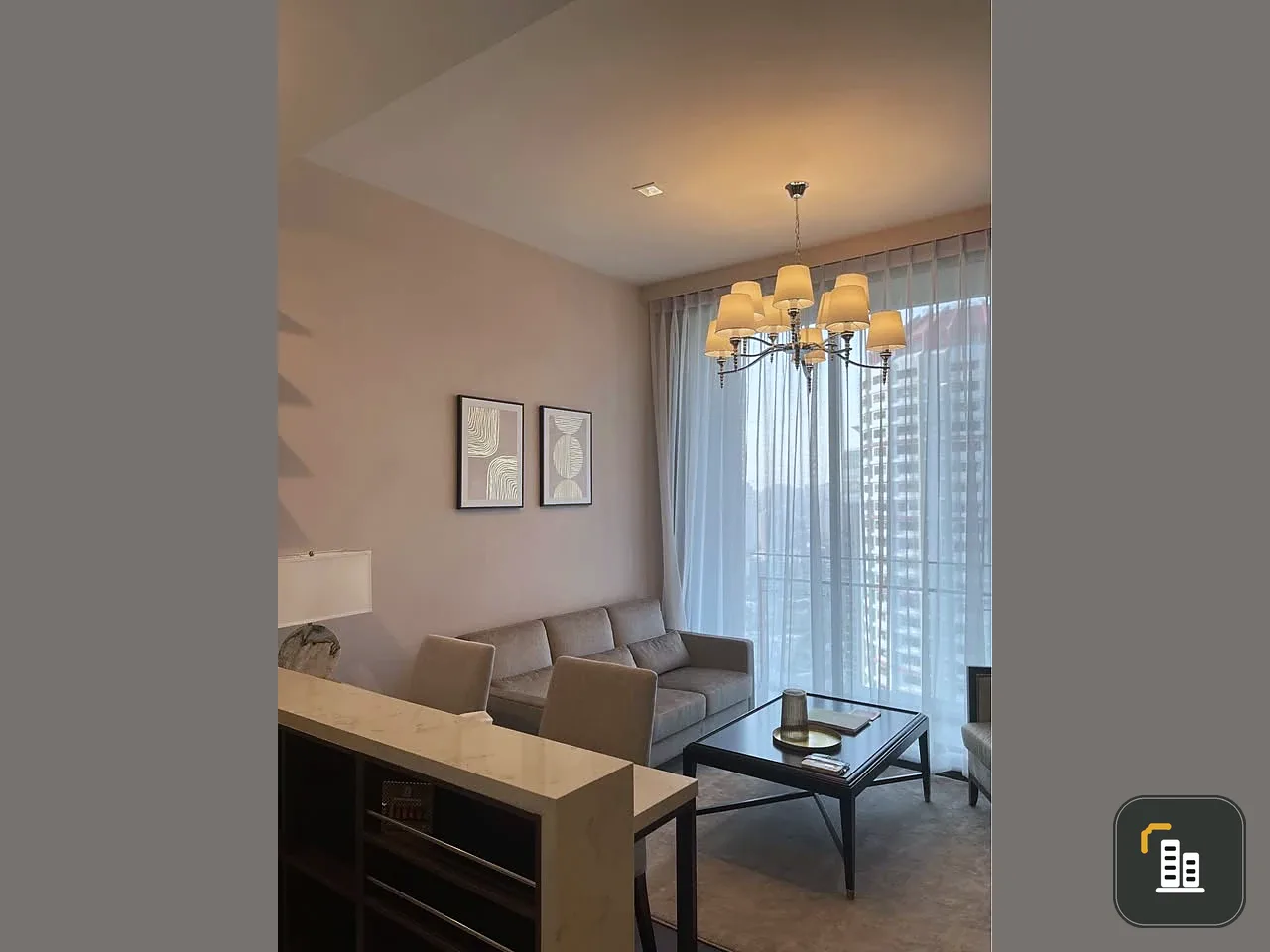 For sale: Laviq Sukhumvit 57, very high floor, great city view, fully furnished, don't miss out!