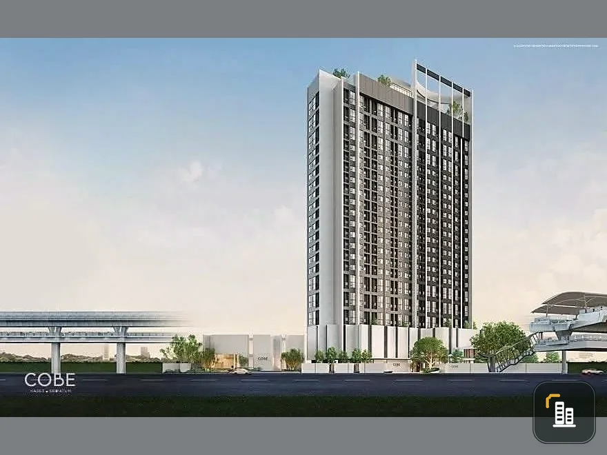 ขายดาวน์ COBE เกษตร ศรีปทุม ชั้น 14 Fully Furnished ทั้งห้องจองเลย ห้ามพลาด