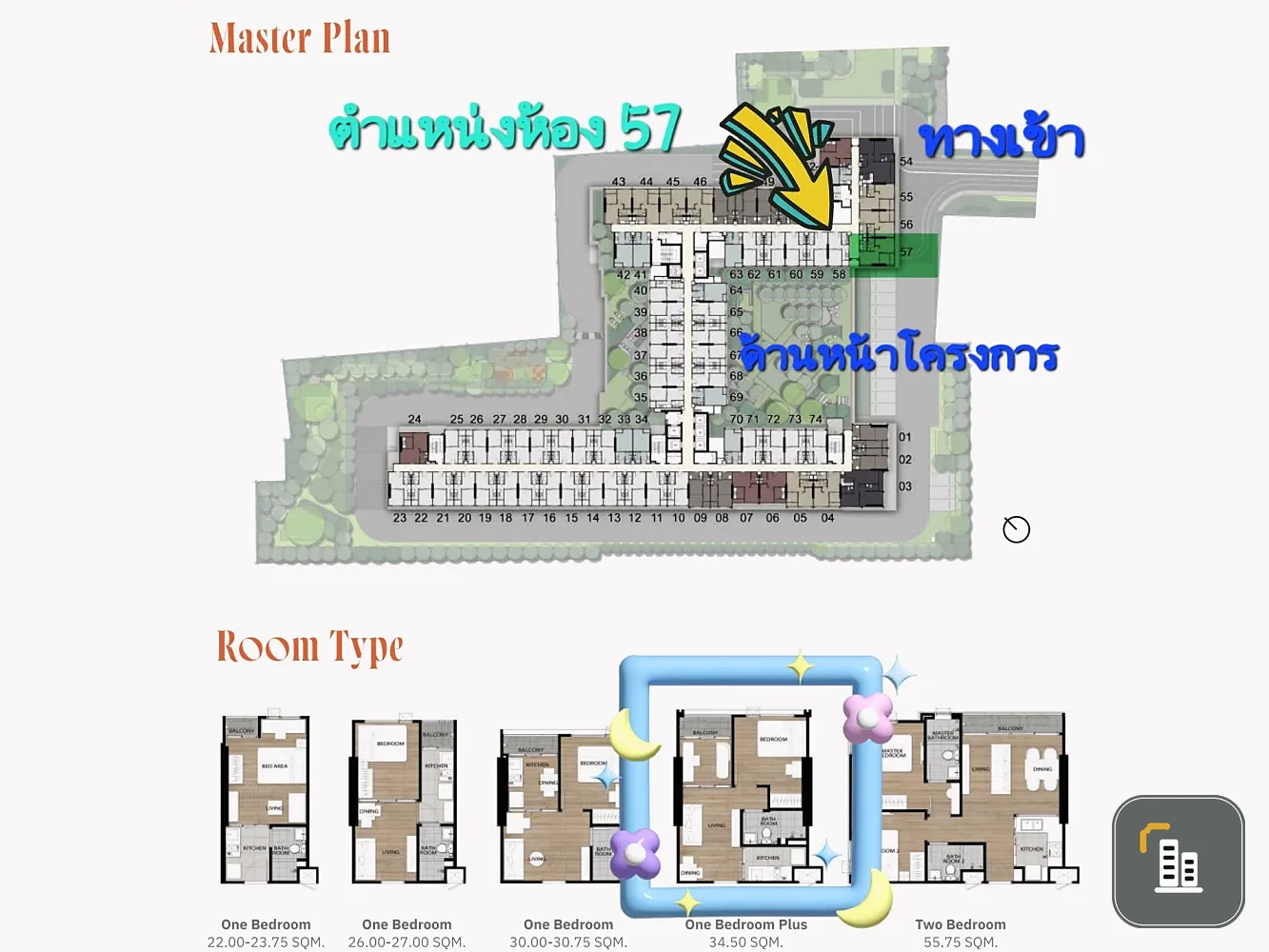 Chapter One Spark Charan for sale, nice room, high floor, spacious, comfortable, book now!!!