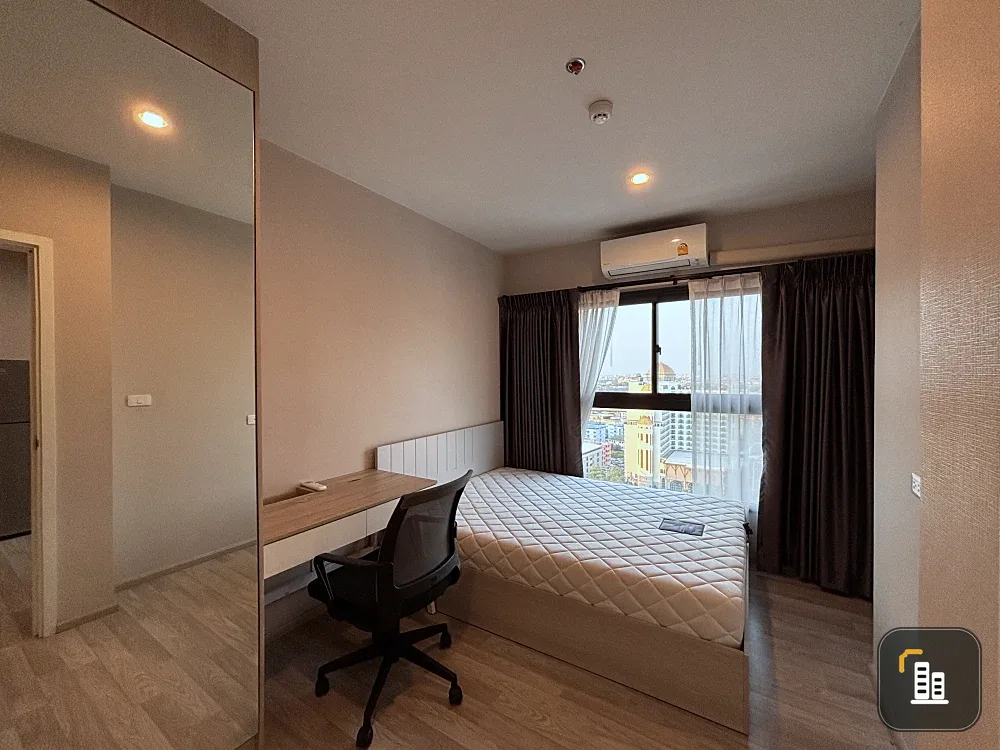 Urgent sale!! Condo The Privacy Rama 9, 18th floor, beautiful room, fully furnished, good price, don't miss it!!