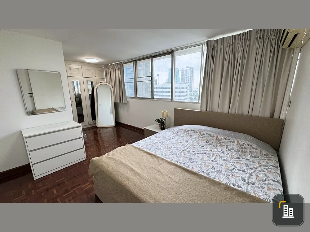 For sale, for rent!! Tai Ping Tower, 9th floor, room number 191, fully furnished, move in immediately, book now!!