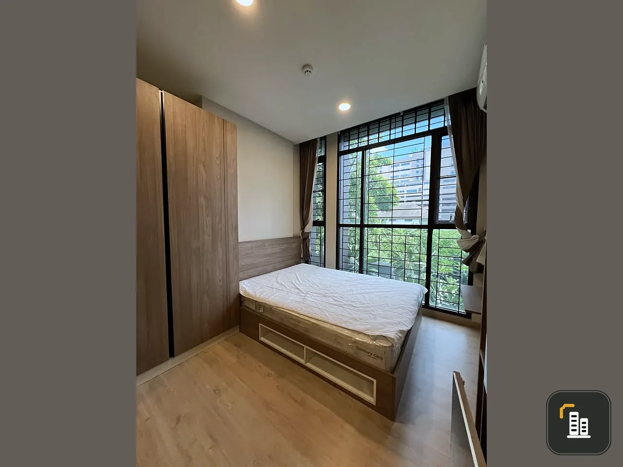 For sale or rent: The Cube North Chaengwattana 12, swimming pool view, great atmosphere, fully functional decoration, don't miss it.